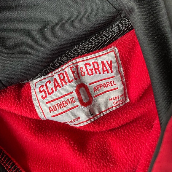 Ohio State University Hoodie Sweatshirt OSU Size Large Mens Embroidered - Picture 6 of 6